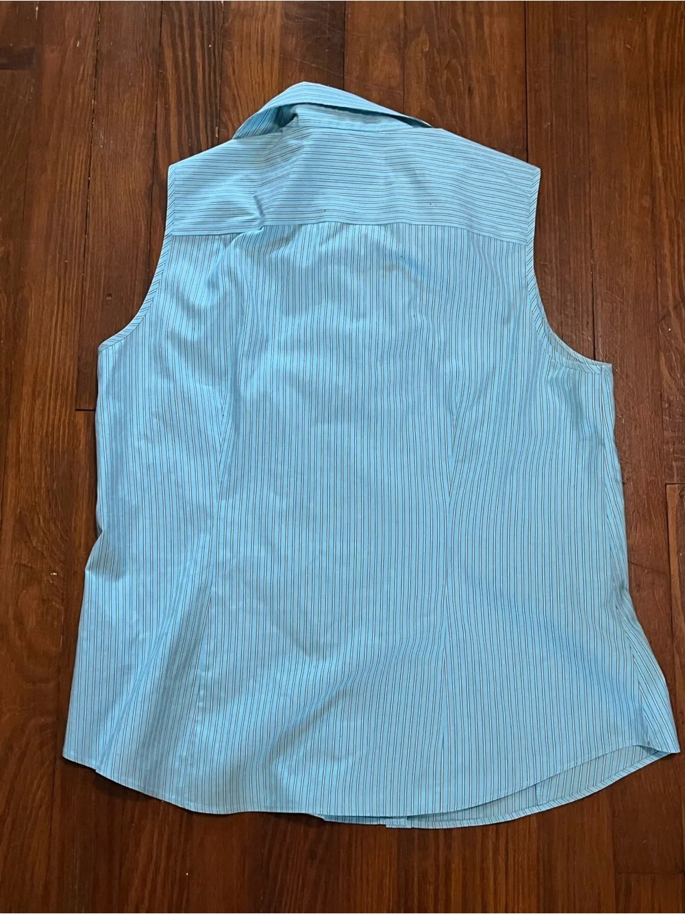 Talbots sleeveless button